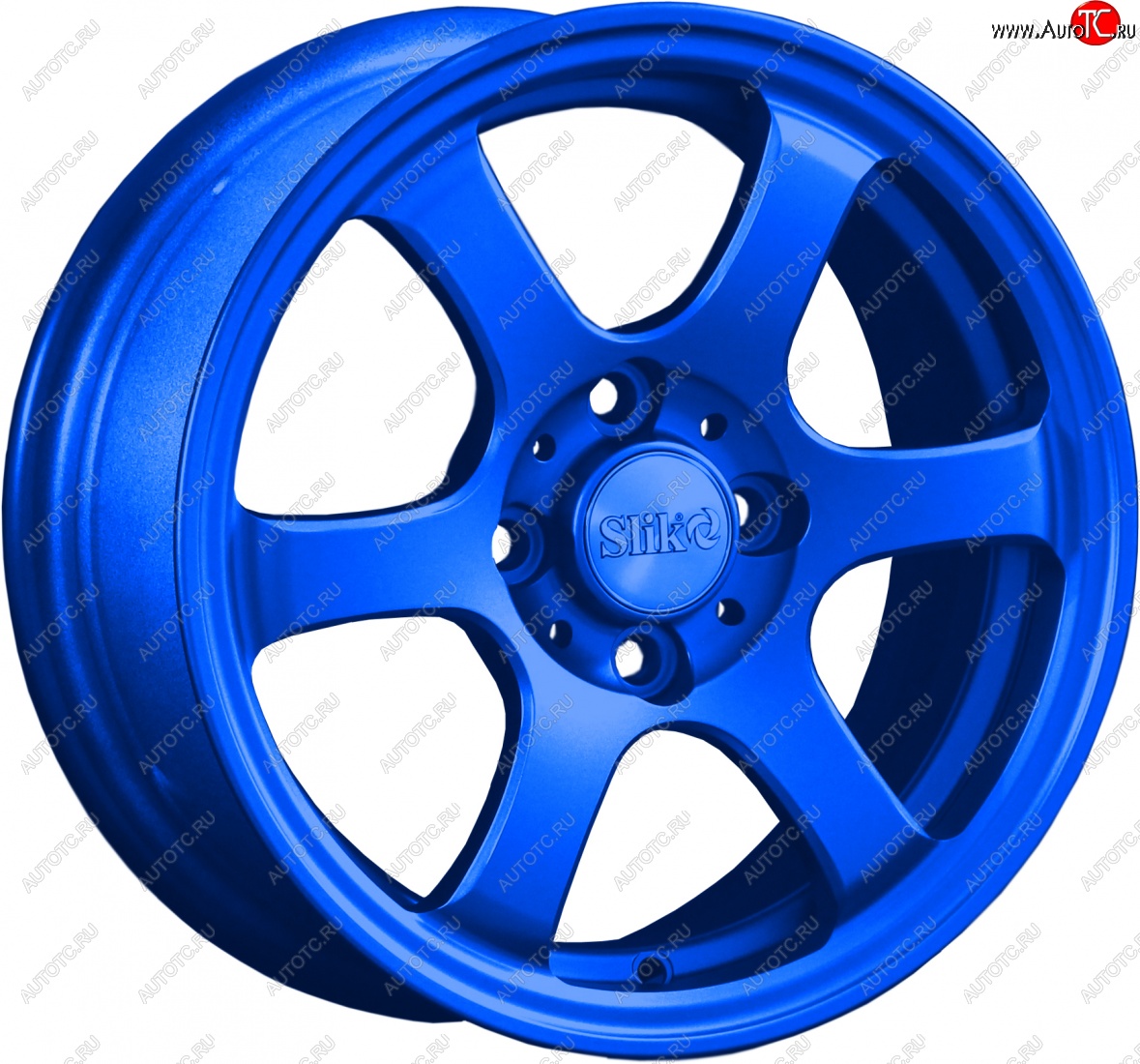 12 799 р. Кованый диск Slik Classik 6x14 (Синий)   (Цвет: Синий)  с доставкой в г. Пермь