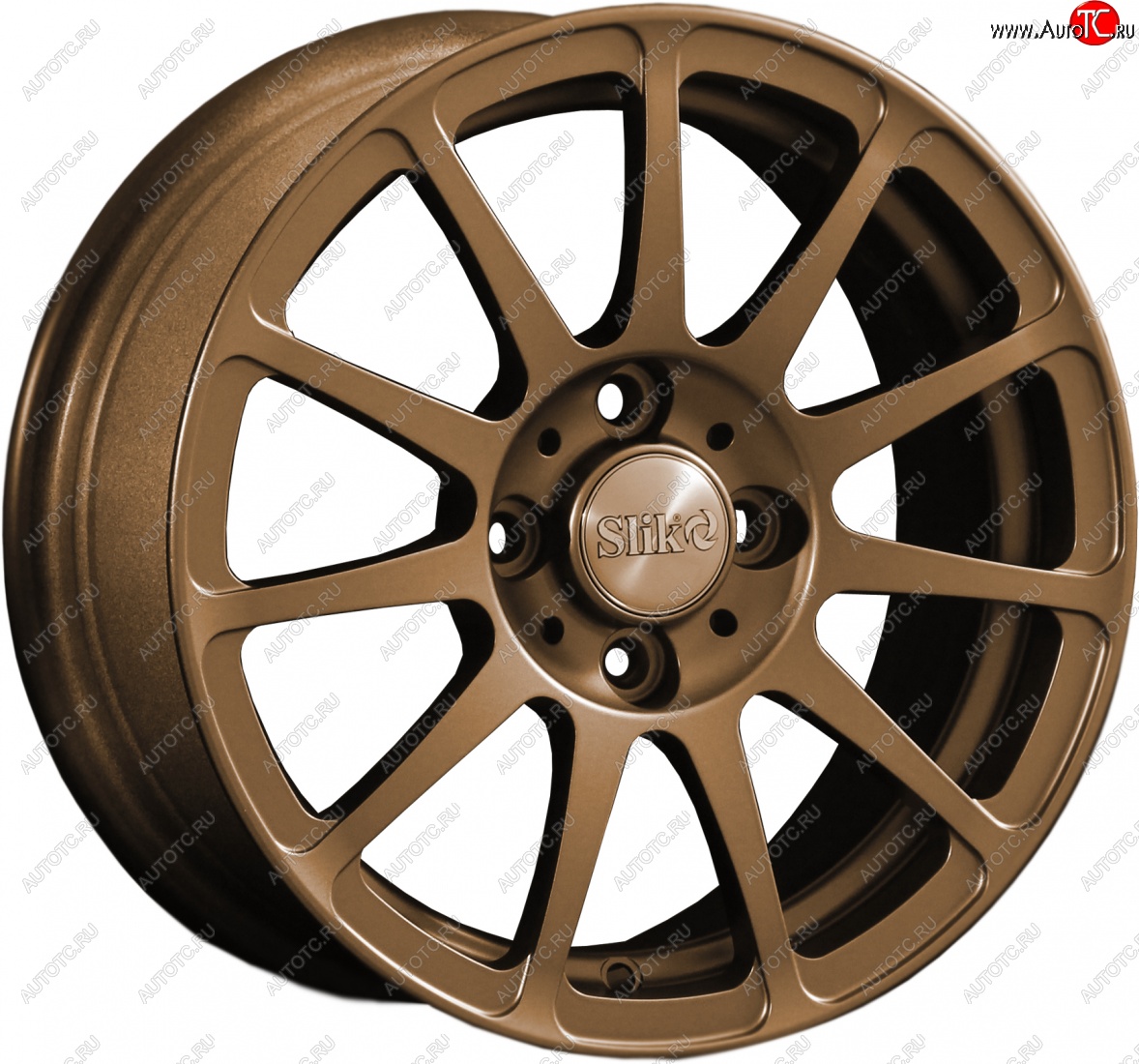 12 799 р. Кованый диск Slik Classik 6x14 (Металлик: коньячная бронза матовый MBRZCGN)   (Цвет: Металлик: коньячная бронза матовый MBRZCGN)  с доставкой в г. Пермь