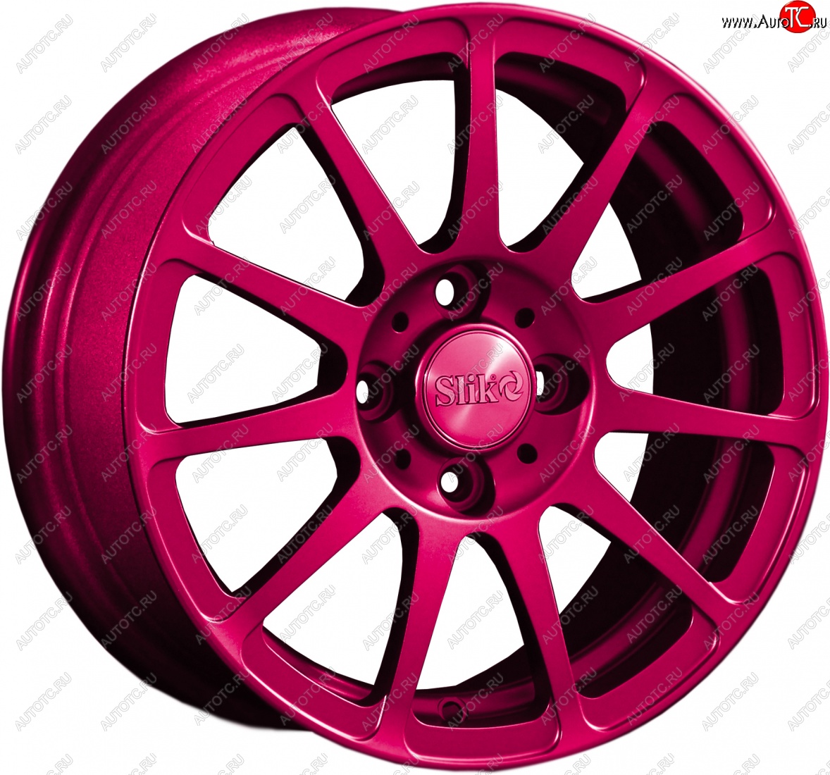 12 799 р. Кованый диск Slik Classik 6x14 (Candy - рубиновый)   (Цвет: Candy - рубиновый)  с доставкой в г. Пермь
