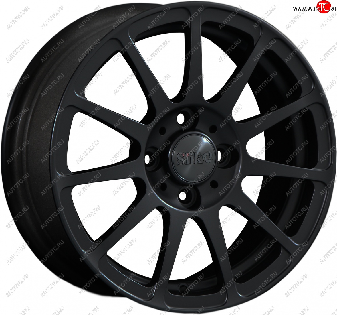 12 799 р. Кованый диск Slik Classik 6x14 (Чёрный матовый MB)   (Цвет: Чёрный матовый MB)  с доставкой в г. Пермь