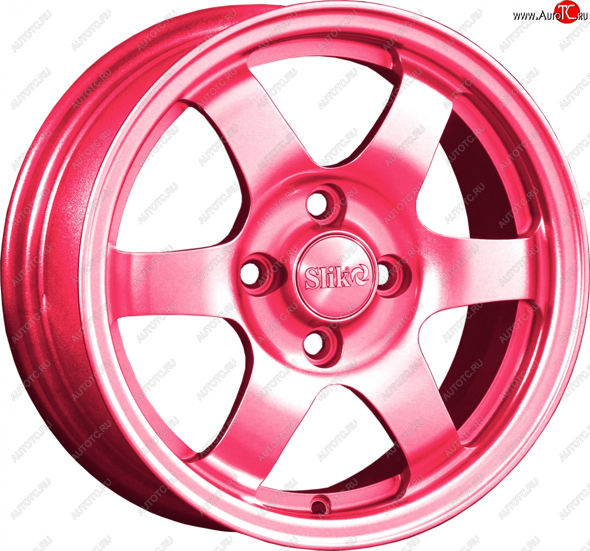 12 799 р. Кованый диск Slik Classik 6x14 (Candy рубиновый)   (Цвет: Candy рубиновый)  с доставкой в г. Пермь