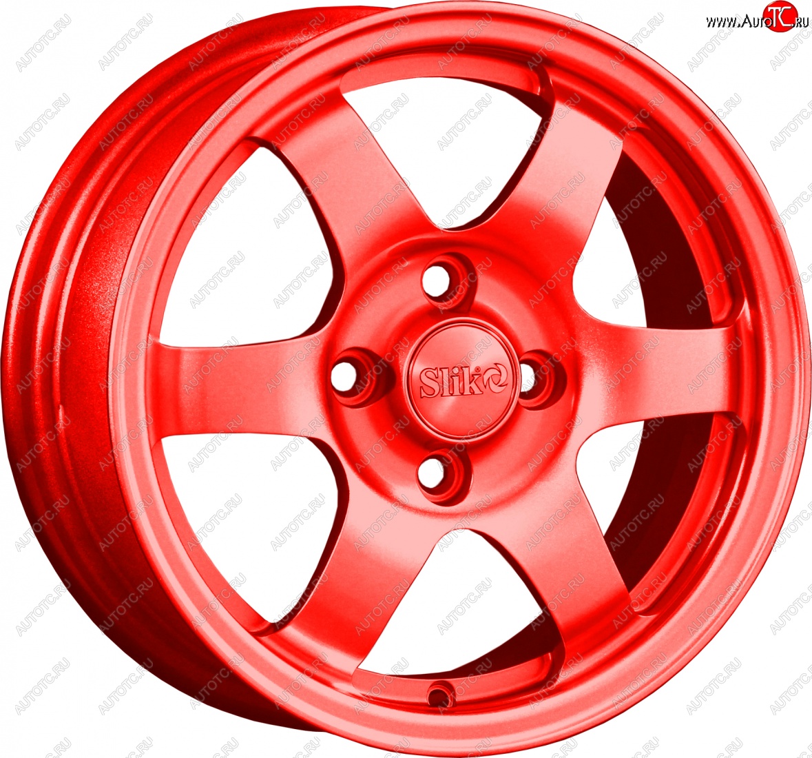 12 799 р. Кованый диск Slik Classik 6x14 (RAL 3026 ярко алый)   (Цвет: RAL 3026 ярко алый)  с доставкой в г. Пермь