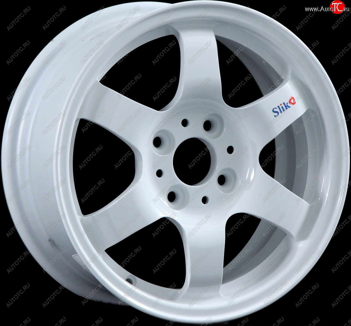 12 799 р. Кованый диск Slik Classik 6x14 (Белый)   (Цвет: Белый)  с доставкой в г. Пермь