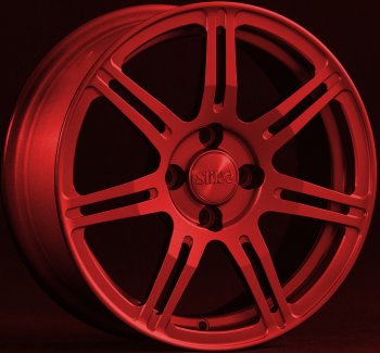 Кованый диск Slik Classik 6.5x15 (Красный) Hyundai I30 2 GD дорестайлинг универсал (2011-2015) 5x114.3xDIA67.1xET50.0