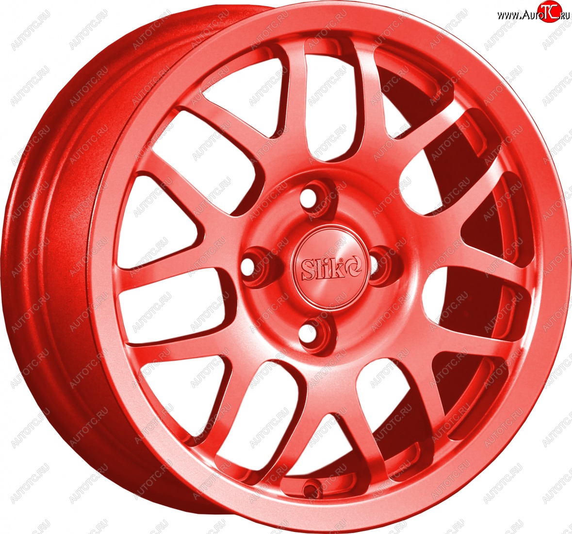 12 799 р. Кованый диск Slik Classik 6x14 (Candy алый)   (Цвет: Candy алый)  с доставкой в г. Пермь