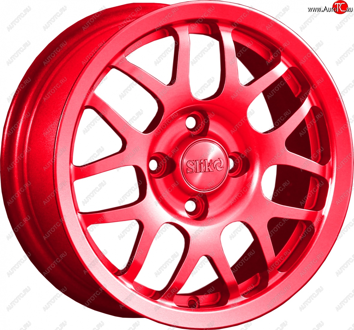 12 799 р. Кованый диск Slik Classik 6x14 (RAL 3026 ярко-алый)   (Цвет: RAL 3026 ярко-алый)  с доставкой в г. Пермь