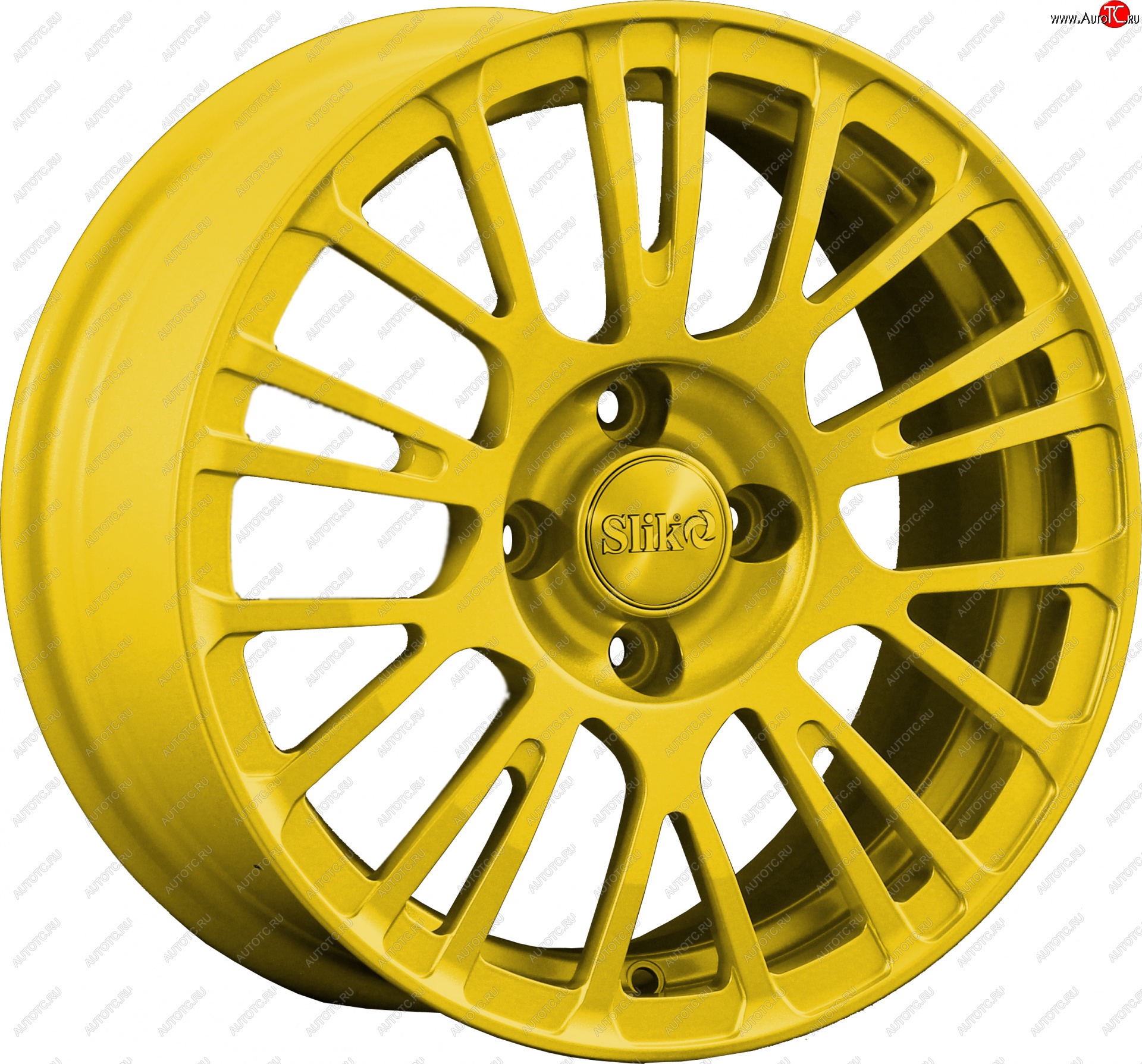 11 899 р. Кованый диск Slik Classik 6.5x15 (Ярко-желтый RAL 1021)   (Цвет: Ярко-желтый RAL 1021)  с доставкой в г. Пермь
