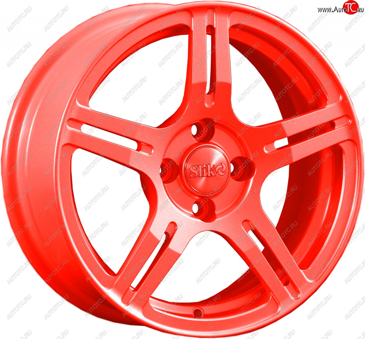 15 249 р. Кованый диск Slik Classik 6.5x15 (RAL 3026 ярко-алый)   (Цвет: RAL 3026 ярко-алый)  с доставкой в г. Пермь