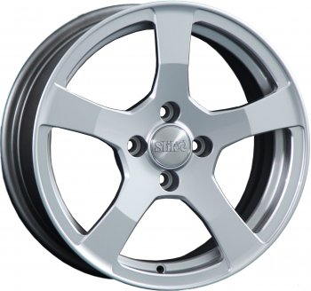 Кованый диск Slik Classik 6.5x15 (Серебристый светлый) Honda Prelude 3 BA купе дорестайлинг (1987-1989) 4x100.0xDIA56.1xET45.0