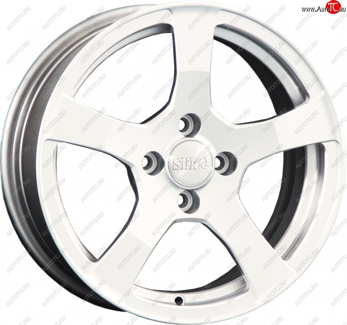 14 199 р. Кованый диск Slik Classik 6.5x15 (Белый)   (Цвет: Белый)  с доставкой в г. Пермь