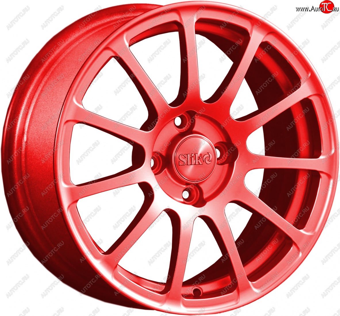 15 599 р. Кованый диск Slik Classik 6.5x15 (Cendy алый)   (Цвет: Cendy алый)  с доставкой в г. Пермь
