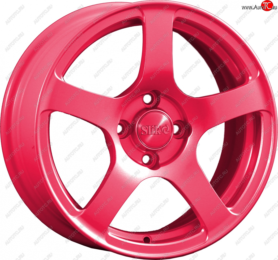 15 249 р. Кованый диск Slik Classik 6.5x15 (Candy рубиновый)   (Цвет: Candy рубиновый)  с доставкой в г. Пермь