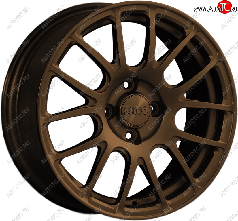 15 249 р. Кованый диск Slik Classik 6.5x15 (Металлик коньячная бронза. Матовый)   (Цвет: Металлик коньячная бронза. Матовый)  с доставкой в г. Пермь