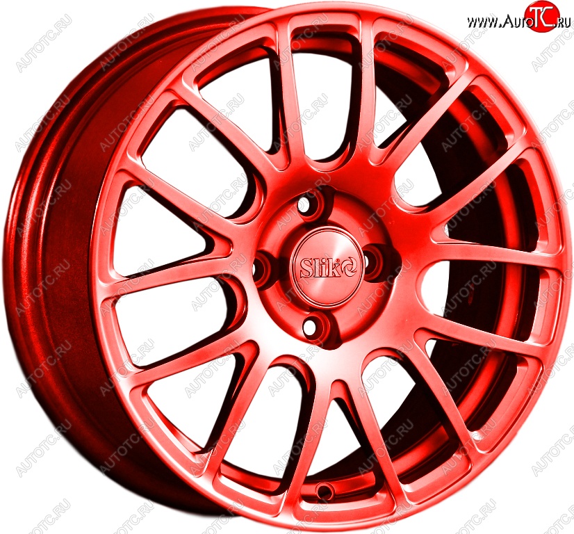 15 249 р. Кованый диск Slik Classik 6.5x15 (Candy алый)   (Цвет: Candy алый)  с доставкой в г. Пермь
