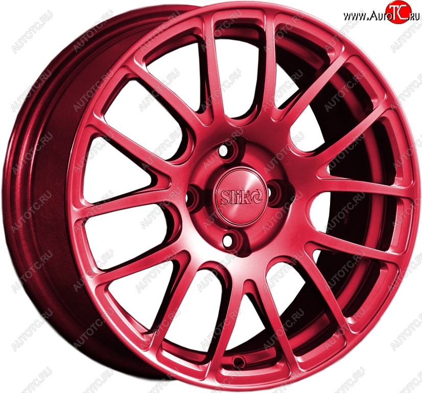 15 249 р. Кованый диск Slik Classik 6.5x15 (Candy рубиновый)   (Цвет: Candy рубиновый)  с доставкой в г. Пермь