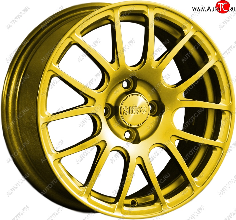 15 249 р. Кованый диск Slik Classik 6.5x15 (Ярко-желтый RAL 1021)   (Цвет: Ярко-желтый RAL 1021)  с доставкой в г. Пермь