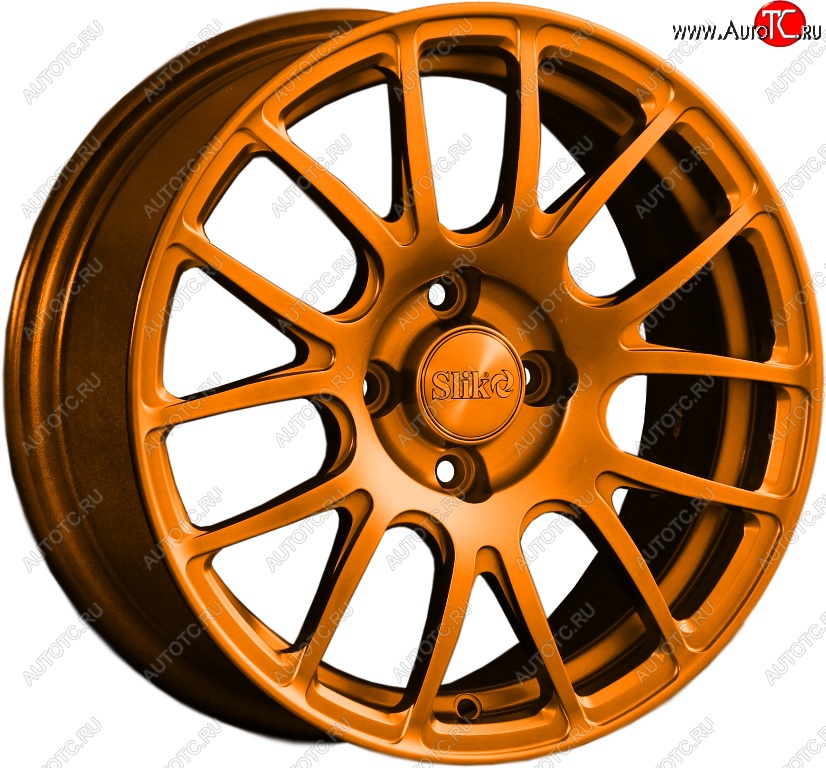 15 249 р. Кованый диск Slik Classik 6.5x15 (Candy медно-оранжевый матовый)   (Цвет: Candy медно-оранжевый матовый)  с доставкой в г. Пермь