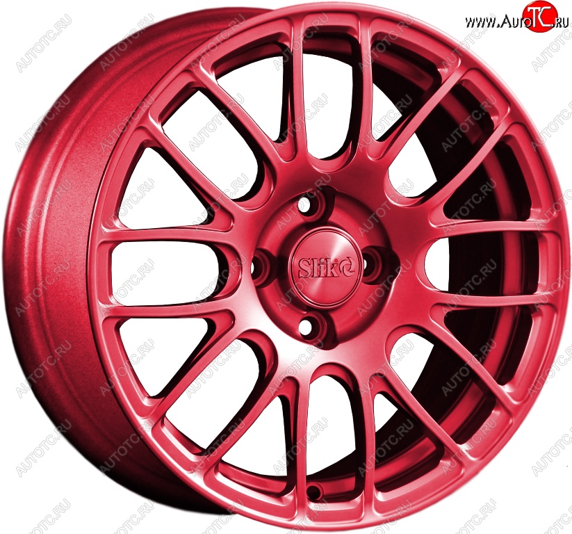 11 899 р. Кованый диск Slik Classik 6.5x15 (Candy рубиновый)   (Цвет: Candy рубиновый)  с доставкой в г. Пермь