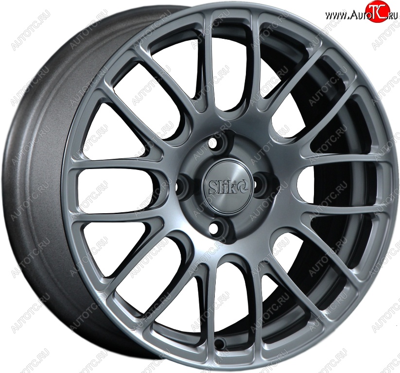 11 899 р. Кованый диск Slik Classik 6.5x15 (Серебристый тёмный)   (Цвет: Серебристый тёмный)  с доставкой в г. Пермь