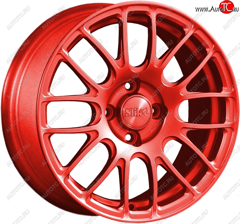 11 899 р. Кованый диск Slik Classik 6.5x15 (RAL 3026 ярко-алый)   (Цвет: RAL 3026 ярко-алый)  с доставкой в г. Пермь