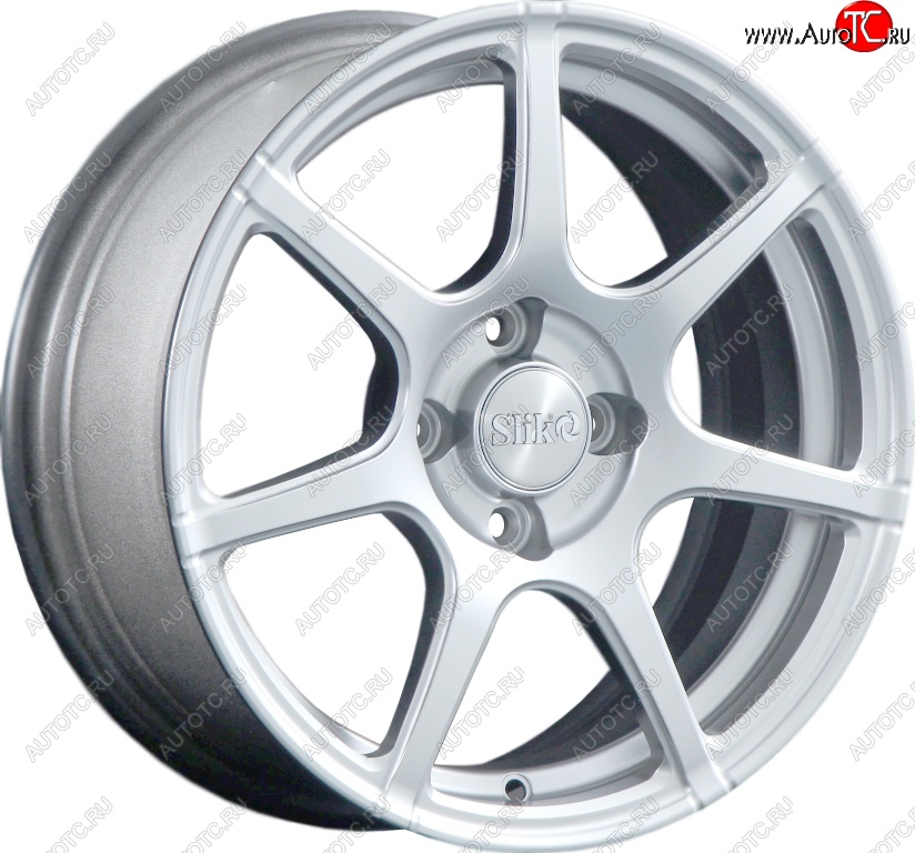 15 249 р. Кованый диск Slik Classik 6.5x15 (Белый)   (Цвет: Белый)  с доставкой в г. Пермь