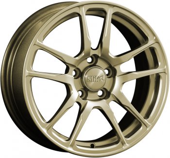 Кованый диск Slik Classik 6.5x15 (Металлик золотой) Hyundai I30 2 GD дорестайлинг универсал (2011-2015) 5x114.3xDIA67.1xET50.0