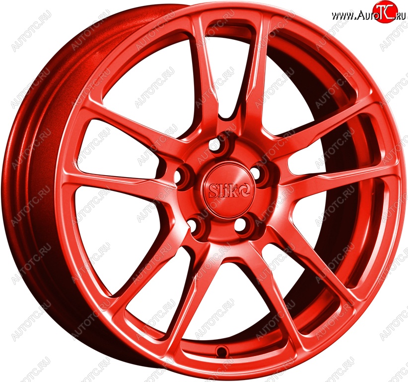 15 249 р. Кованый диск Slik Classik 6.5x15 (Candy алый)   (Цвет: Candy алый)  с доставкой в г. Пермь