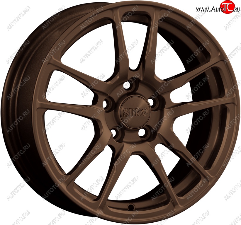 15 249 р. Кованый диск Slik Classik 6.5x15 (Металлик бронза)   (Цвет: Металлик бронза)  с доставкой в г. Пермь