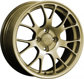 Кованый диск Slik Classik 6.5x15 (Металлик золотой) Hyundai Matrix 1 FC 2-ой рестайлинг (2008-2010) 4x114.3xDIA67.1xET46.0