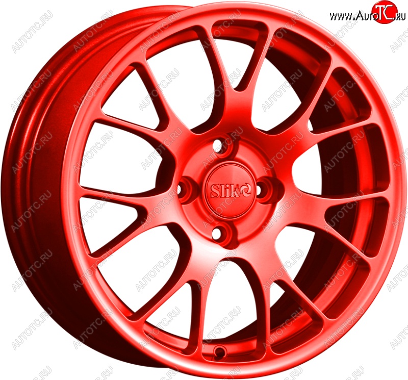 15 249 р. Кованый диск Slik Classik 6.5x15 (Candy алый)   (Цвет: Candy алый)  с доставкой в г. Пермь