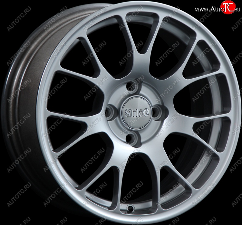 15 249 р. Кованый диск Slik Classik 6.5x15 (Серебристый светлый)   (Цвет: Серебристый светлый)  с доставкой в г. Пермь