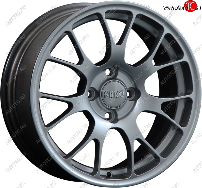 15 249 р. Кованый диск Slik Classik 6.5x15 (Серебристый тёмный)   (Цвет: Серебристый тёмный)  с доставкой в г. Пермь