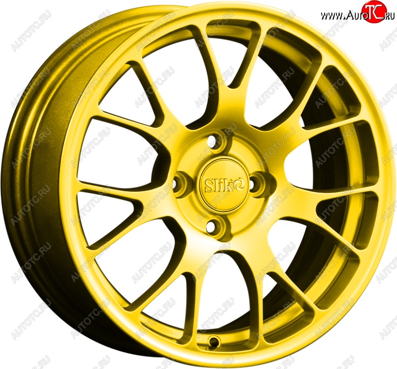 15 249 р. Кованый диск Slik Classik 6.5x15 (Ярко-желтый RAL 1021)   (Цвет: Ярко-желтый RAL 1021)  с доставкой в г. Пермь