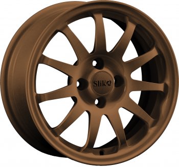 Кованый диск Slik Classik 6.5x15 (Металлик коньячная бронза. Матовый) Hyundai Solaris HCR седан рестайлинг (2020-2022) 4x100.0xDIA54.1xET46.0