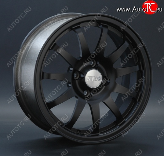 15 249 р. Кованый диск Slik Classik 6.5x15 (Черный матовый)   (Цвет: Черный матовый)  с доставкой в г. Пермь