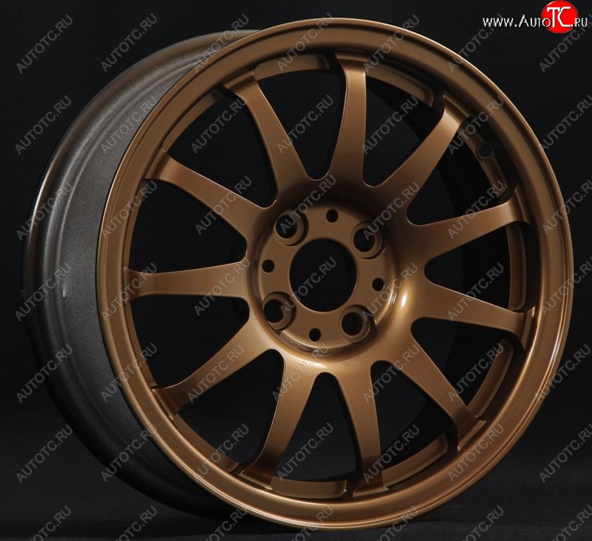 15 249 р. Кованый диск Slik Classik 6.5x15 (Металлик коньячная бронза. Глянец)   (Цвет: Металлик коньячная бронза. Глянец)  с доставкой в г. Пермь
