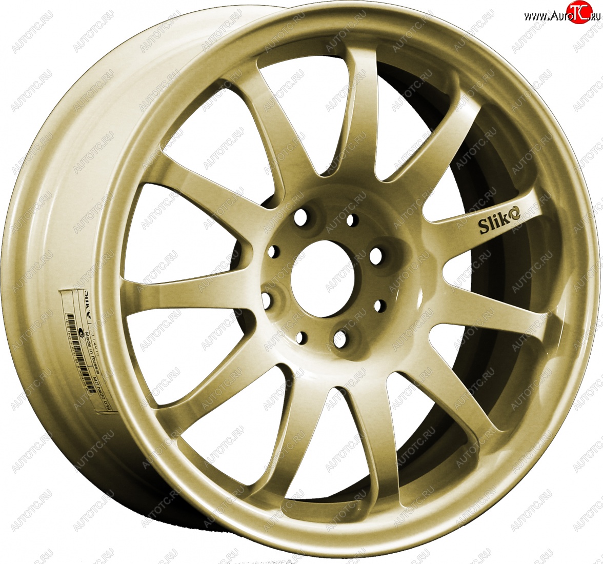 7 899 р. Кованый диск Slik Classik 6.5x15 (Металлик золотой)   (Цвет: Металлик золотой)  с доставкой в г. Пермь