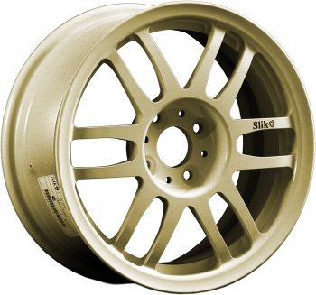 Кованый диск Slik Classik 6.5x15 (Металлик золотой) Hyundai Verna 2 MC седан (2005-2011) 4x100.0xDIA54.1xET40.0