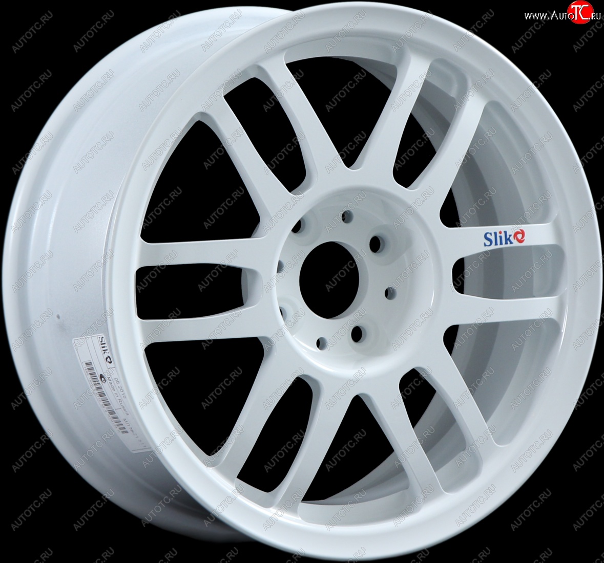 7 899 р. Кованый диск Slik Classik 6.5x15 (Белый)   (Цвет: Белый)  с доставкой в г. Пермь