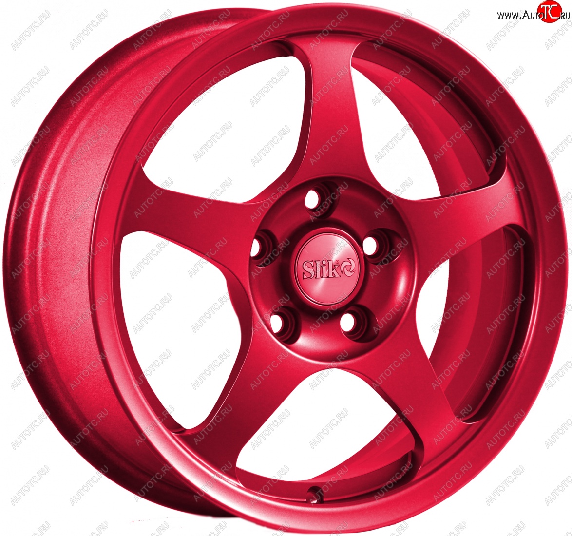 10 999 р. Кованый диск Slik classik R16x6.5 (Candy Rubin) рубиновый 6.5x16   (Цвет: Candy Rubin)  с доставкой в г. Пермь