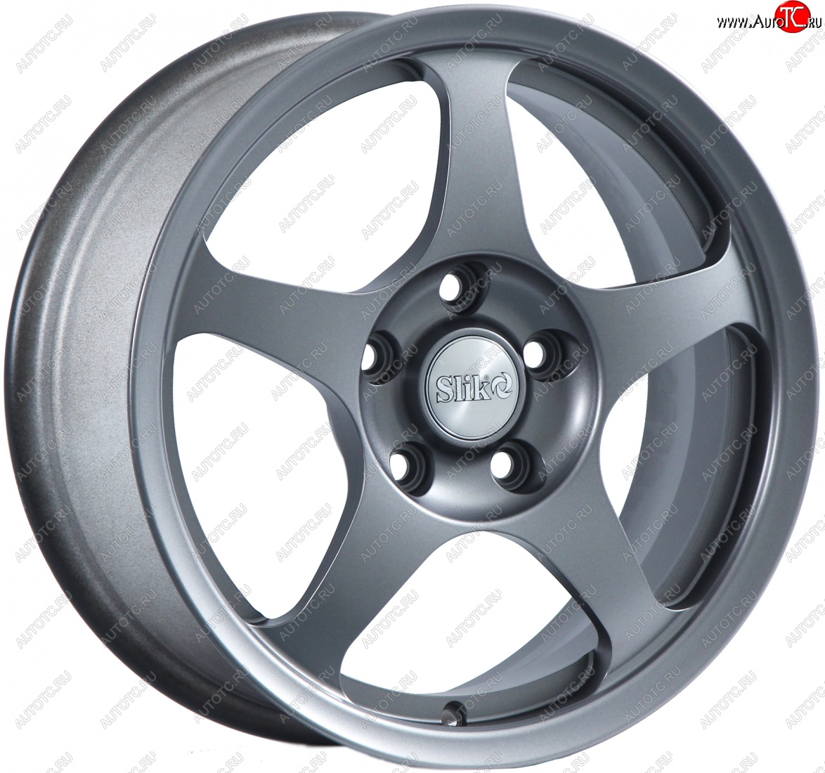 10 699 р. Кованый диск Slik classik R16x6.5 Серебристый тёмный (S25) 6.5x16   (Цвет: S25)  с доставкой в г. Пермь