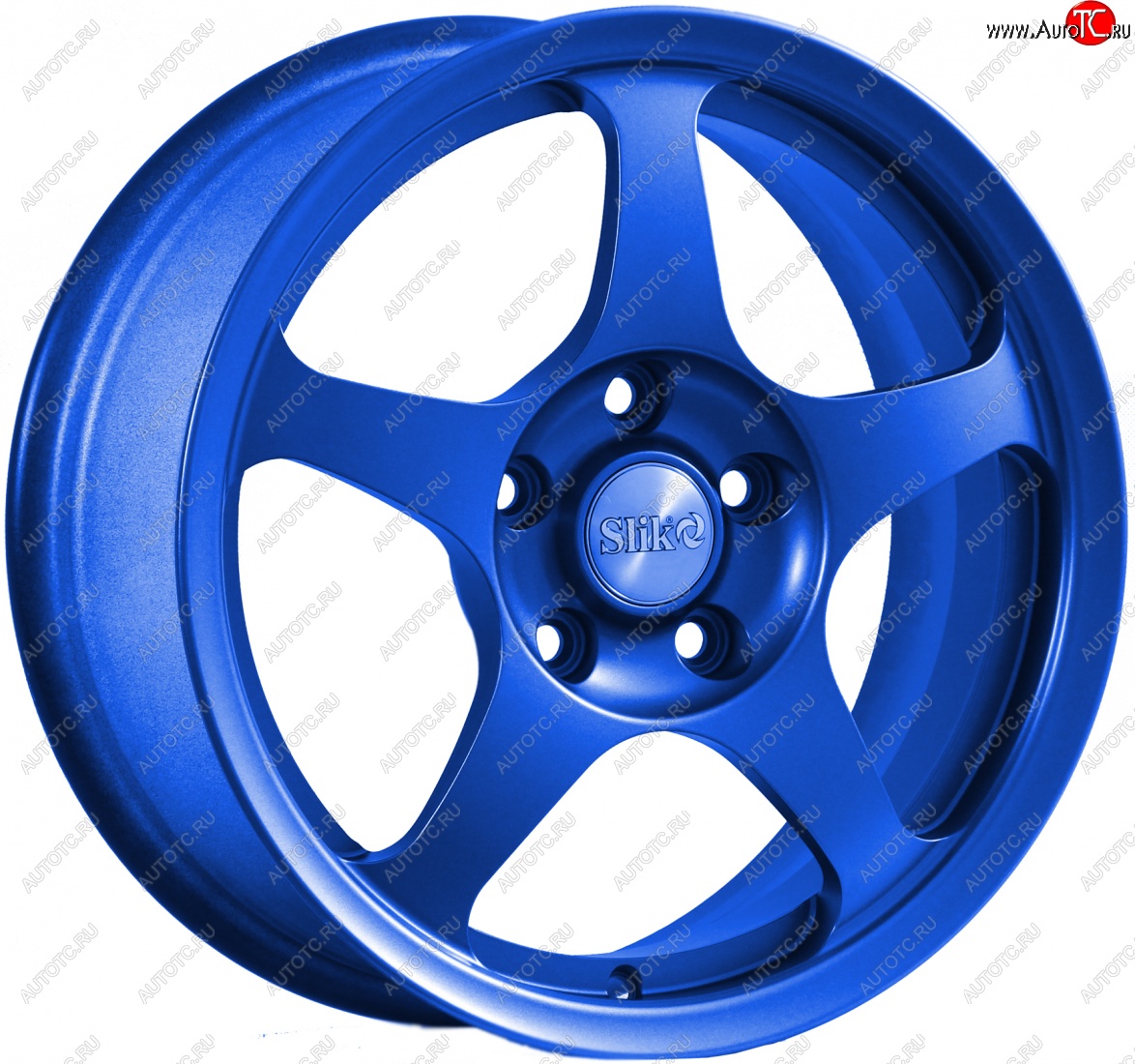 10 999 р. Кованый диск Slik classik R16x6.5 Синий (BLUE) 6.5x16   (Цвет: BLUE)  с доставкой в г. Пермь