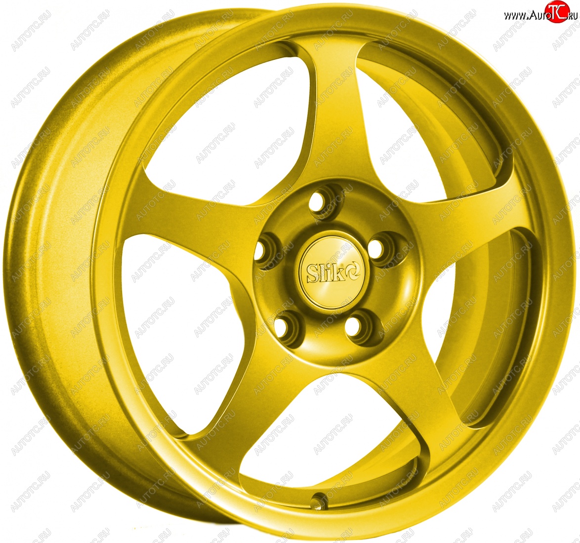 10 999 р. Кованый диск Slik classik R16x6.5 Ярко желтый RAL 1021 (YELLOW) 6.5x16   (Цвет: YELLOW)  с доставкой в г. Пермь