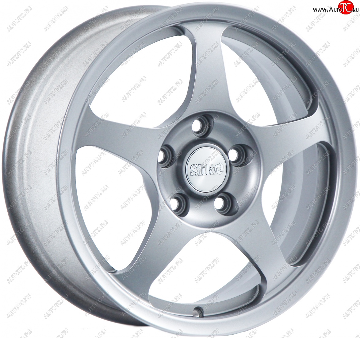 10 499 р. Кованый диск Slik classik R16x6.5 Яркое-блестящее серебро (HPB) 6.5x16 Honda Civic FD седан дорестайлинг (2005-2008) 5x114.3xDIA64.1xET45.0 (Цвет: HPB)