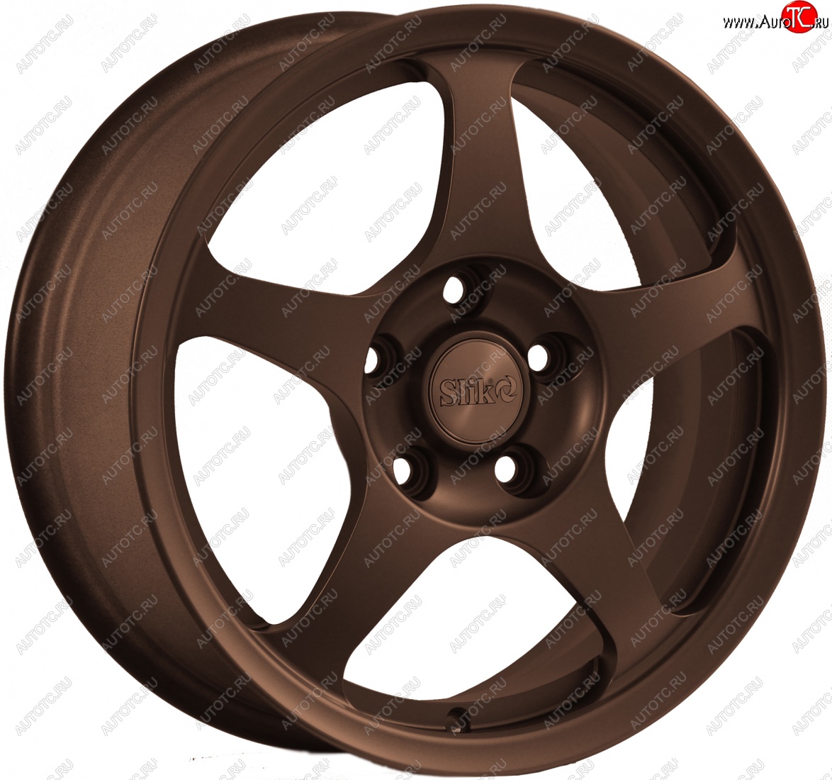 10 999 р. Кованый диск Slik classik R16x6.5 Бронза (BRZ) 6.5x16   (Цвет: BRZ)  с доставкой в г. Пермь