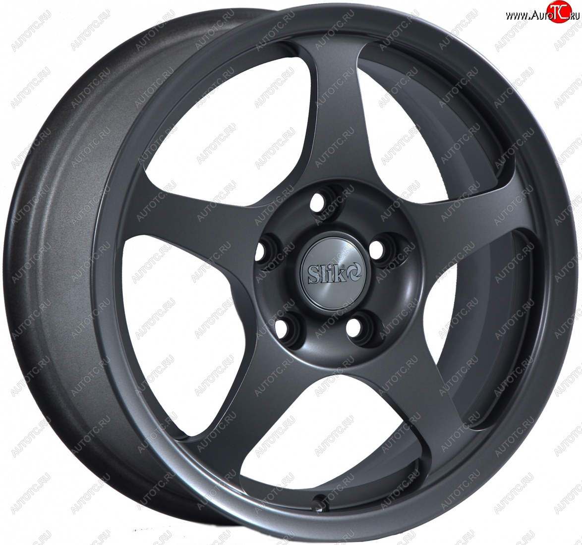 10 999 р. Кованый диск Slik classik R16x6.5 Графит глянцевый (GM) 6.5x16   (Цвет: GM)  с доставкой в г. Пермь