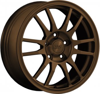 Кованый диск Slik classik R16x6.5 Коньячная бронза. Глянец (BRZCGN) 6.5x16 Honda City GD рестайлинг (2005-2008) 4x100.0xDIA56.1xET45.0