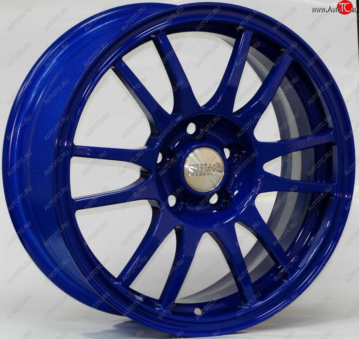 12 949 р. Кованый диск Slik classik R16x6.5 Candy BLUE синий 6.5x16   (Цвет: Candy BLUE синий 6.5x16)  с доставкой в г. Пермь