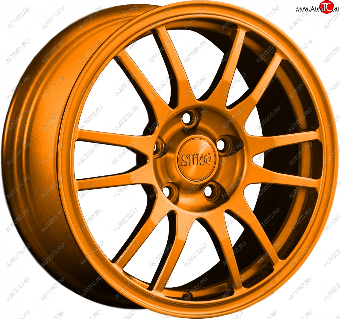 12 949 р. Кованый диск Slik classik R16x6.5 Candy медно-оранжевый матовый 6.5x16   (Цвет: Candy медно-оранжевый матовый 6.5x16)  с доставкой в г. Пермь