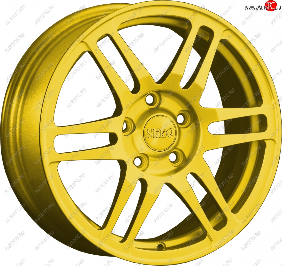 12 949 р. Кованый диск Slik classik R16x6.5 Candy YELLOW ярко-желтый 6.5x16   (Цвет: Candy YELLOW ярко-желтый 6.5x16)  с доставкой в г. Пермь